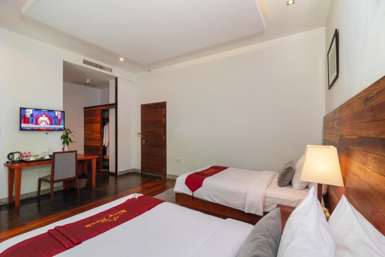 คิง ร็อค บูทิก โฮเต็ล Hotel เสียมราฐ ภายนอก รูปภาพ