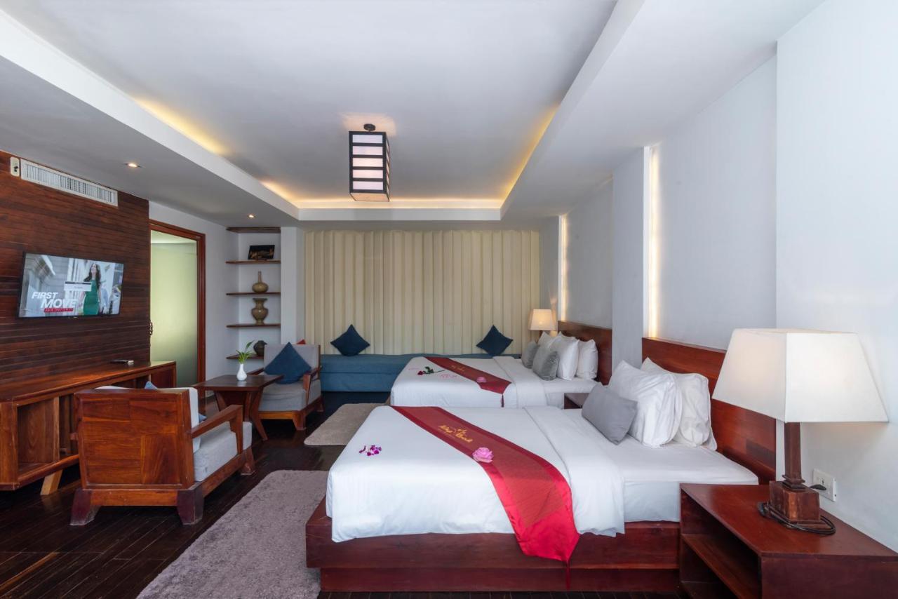 คิง ร็อค บูทิก โฮเต็ล Hotel เสียมราฐ ภายนอก รูปภาพ
